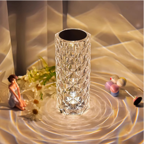 水晶玫瑰氛圍燈