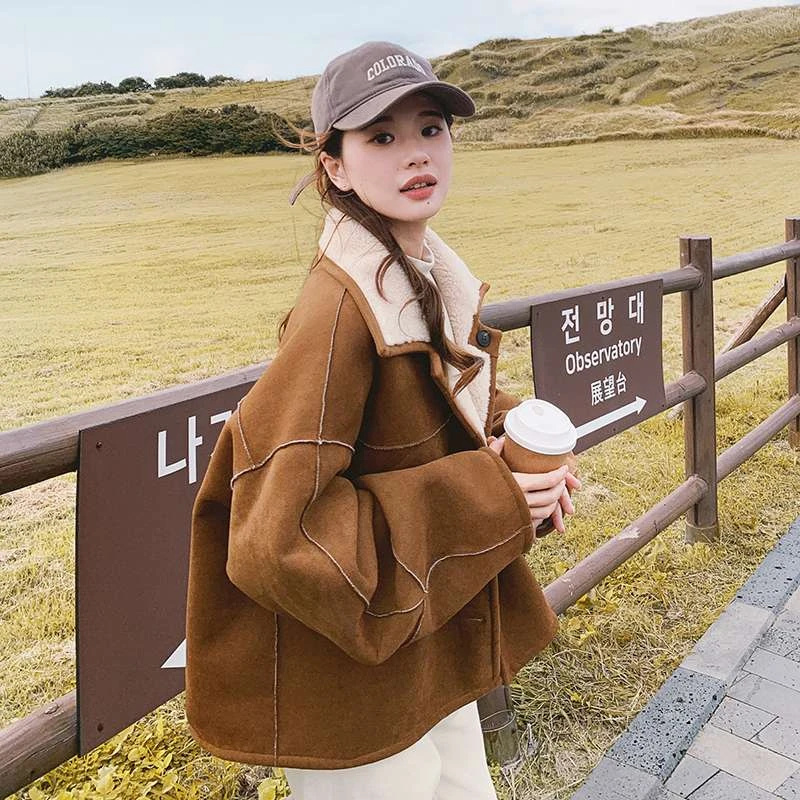 韓版兩面穿外套