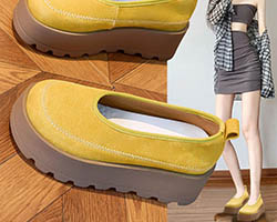 復古厚底鬆糕鞋