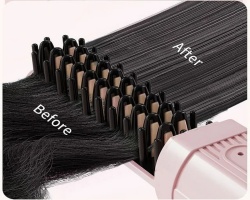 電動膠囊直髮梳